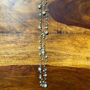 Pearl statement necklace